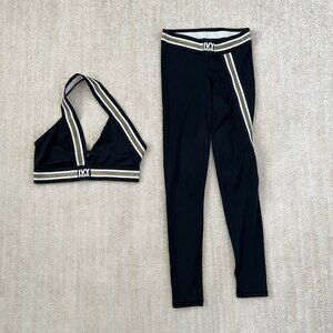 Ivy Park Leggings Halter Sports Bra Workout Two Piece Set M